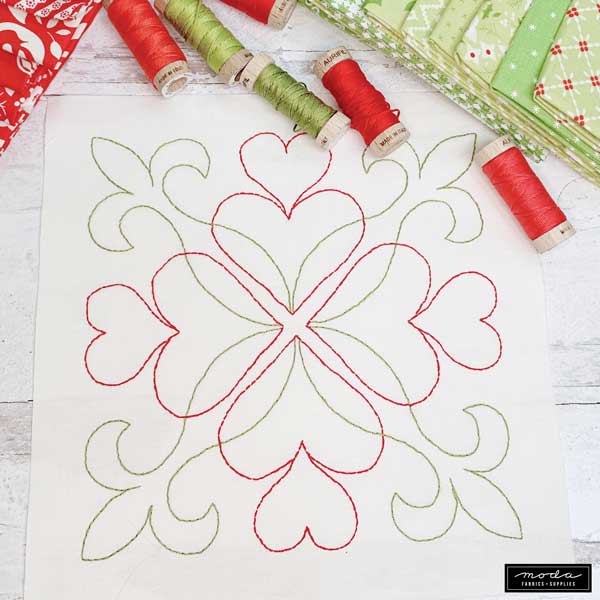 Holiday Stitch-a-Long Block 2